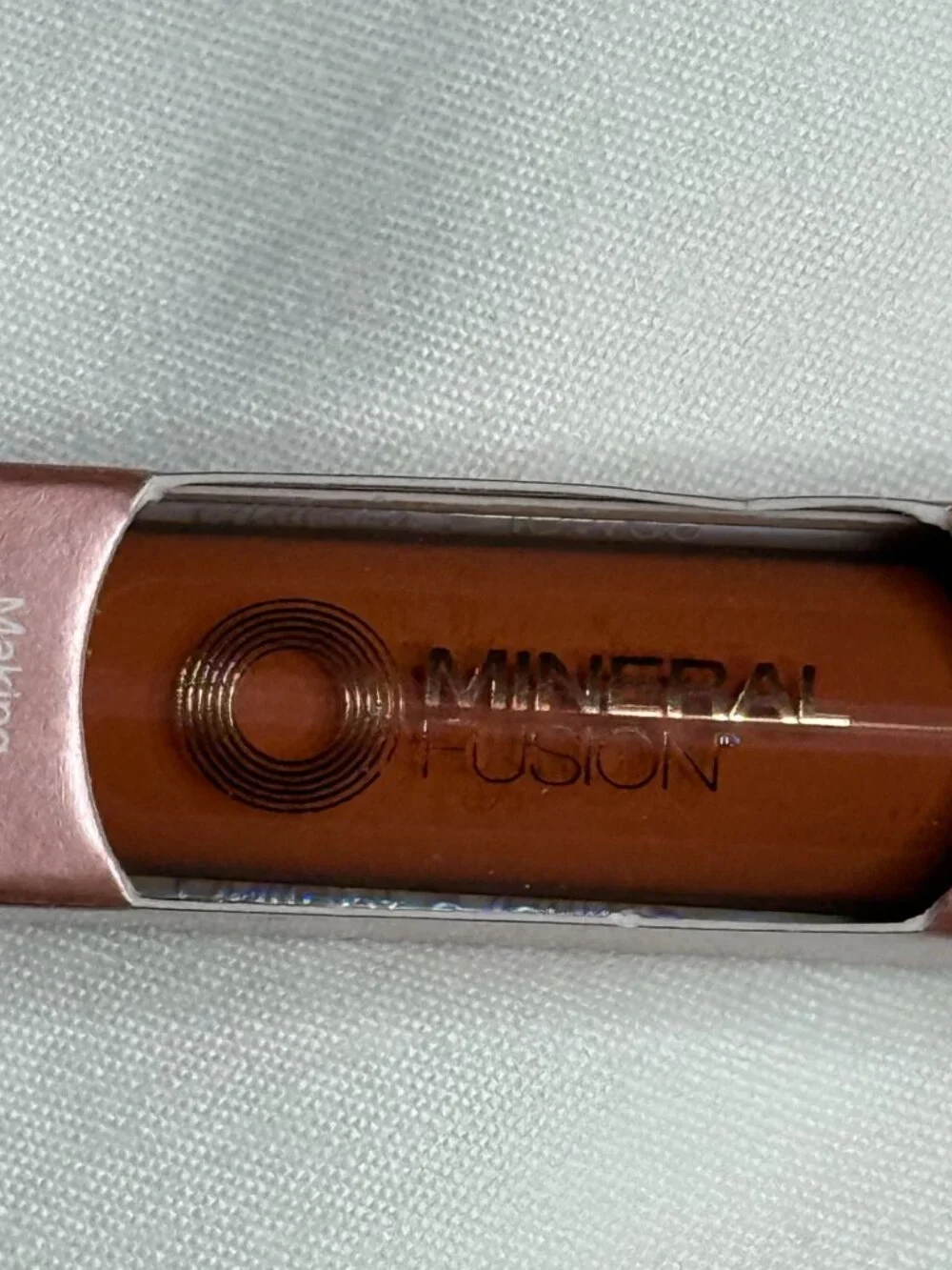 Mineral Fusion Hydro-Shine Lip Gloss St. Tropez 0.15 oz Vegan Clean Beauty